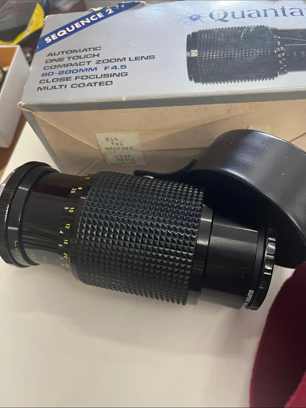 Sequence 2 80-200mm Camera Lens - Black